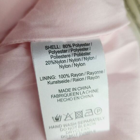 Sau Lee Anthropologie Alexa Tank Dress 8 Pink Fuzzy Knit Sleeveless Bodycon Mini - Picture 9 of 12